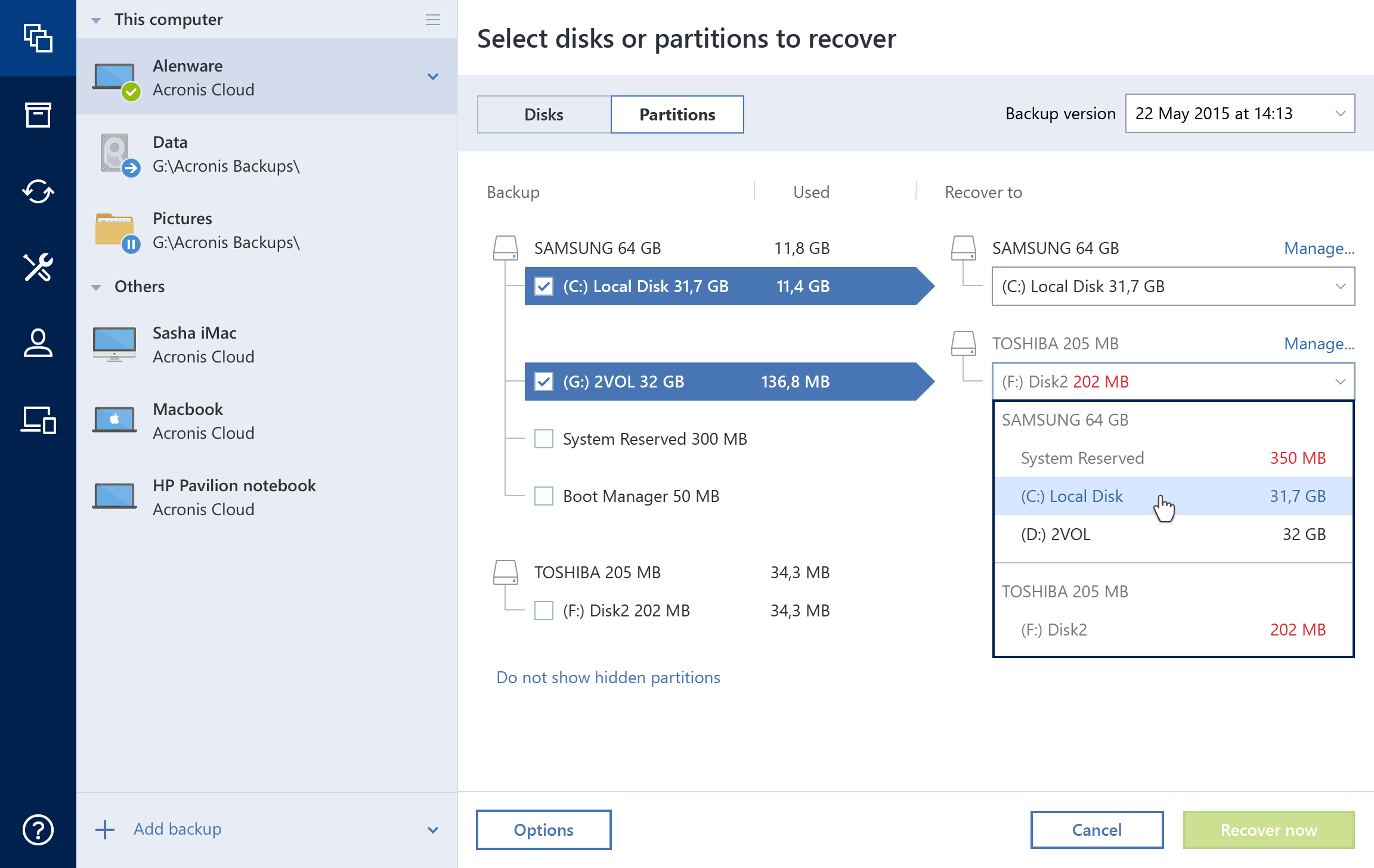 Acronis True Image 2017