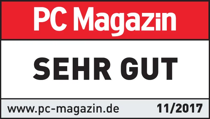PC Magazin &ndash; Sehr gut 11/2017