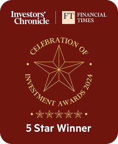 Investors&rsquo; Chronicle / Financial Times 5 Star Winner